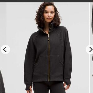 Lululemon Tumbled Fleece Scuba Full Zip